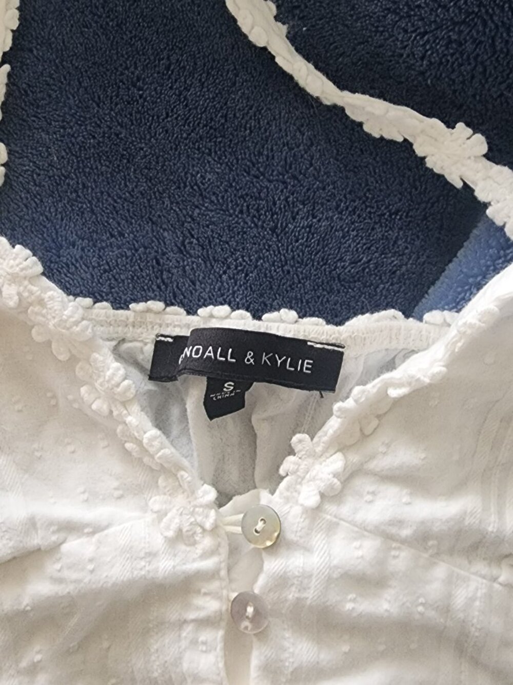 KENDALL + KYLIE Women's White Crop-top S - Picture 2 of 3